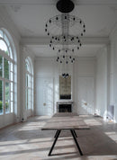 HELSINKI - Rechthoekige Eettafel - A-poten uit staal