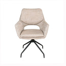 Armstoel Aarhus - Be amazing - Nature 01 - Atlas draaionderstel - Zwart