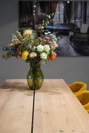 NANTES - Rechthoekige Eettafel - Eiken wangen met tussenbalk