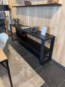 SALE - Stockholm wandtafel met extra legger - Zwart