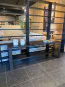 SALE - Stockholm wandtafel met extra legger - Zwart