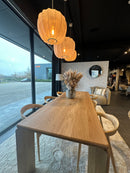 LUCCA - Eiken Eettafel Organisch - Met organische hoekpoten