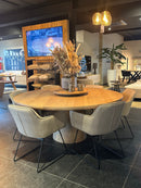 MADRID - Ronde tafel - Centrale kolompoot eik