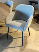 LYS - Eetkamerstoel - Naturel - Metalen poten