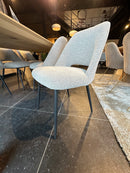 OMIS - Eetkamerstoel - Naturel - Metalen poten