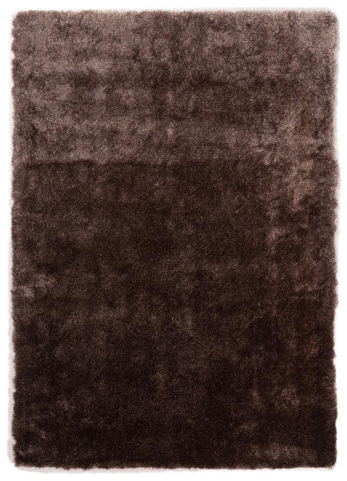 Vloerkleed Luxury 15 'Bruin Taupe' - 100% Polyester - Karpi  - Kies uit 2 maten