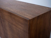 Dressoir 'Bordeaux' - Opliggende deuren - Massief Eikenhout