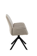 Armstoel London - Be great cream 11 - Venus draaionderstel - Zwart