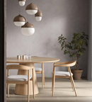 PURA - Armstoel - Eikenhouten stoel