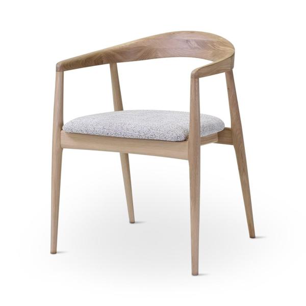 PURA - Armstoel - Eikenhouten stoel