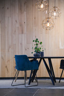 MADRID - Ronde tafel - Driehoeksonderstel uit staal