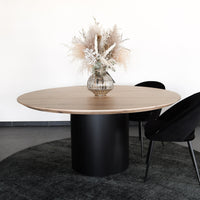 Ronde tafel 'Madrid' - Ronde houten ton