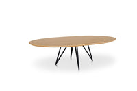 PARIJS - Ovale Eettafel - Driehoekspoten uit staal