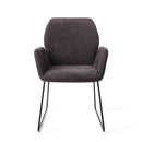 MISAKI - Eetkamerstoel - Almost Black, Slide Black