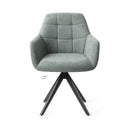 NOTO - Eetkamerstoel - Real Teal, Turn Black