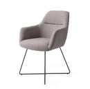 KINKO - Eetkamerstoel - Earl Grey, Cross Black