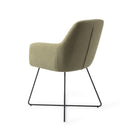 KINKO - Eetkamerstoel - Green Hunter, Cross Black