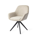 KUSHI - Eetkamerstoel - Ivory Ivy, Turn Black