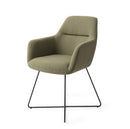 KINKO - Eetkamerstoel - Green Hunter, Cross Black