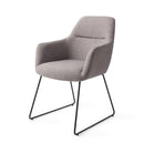 KINKO - Eetkamerstoel - Earl Grey, Slide Black