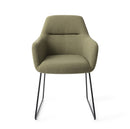 KINKO - Eetkamerstoel - Green Hunter, Slide Black
