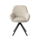 KUSHI - Eetkamerstoel - Ivory Ivy, Turn Black