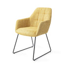 NOTO - Eetkamerstoel - Bumble Bee, Slide Black