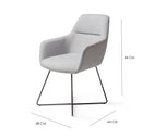 KINKO - Eetkamerstoel - Cloud, Cross Black