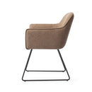 TOME - Eetkamerstoel - Cinnamon Bun, Slide Black