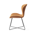 MOJI - Eetkamerstoel - Flax and Hay , Cross Black