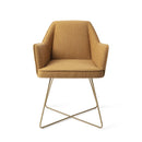 TOME - Eetkamerstoel - Misai Giraffe, Cross Gold