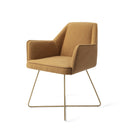 TOME - Eetkamerstoel - Misai Giraffe, Cross Gold