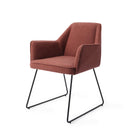 TOME - Eetkamerstoel - Shabby Saffron, Slide Black