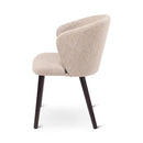 LOT - Armstoel - Ronde houten poten