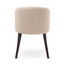 LOT - Armstoel - Ronde houten poten