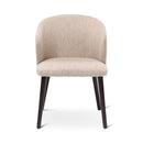 LOT - Armstoel - Ronde houten poten