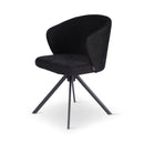 LOT - Draaistoel - Zwarte metalen poten