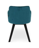 OLLY - Armstoel - Houten poten