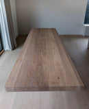 REYKJAVIK - Design eettafel - Centraal kruisonderstel uit staal