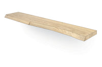 OSLO - Zwevende boomstamvormige wandplank